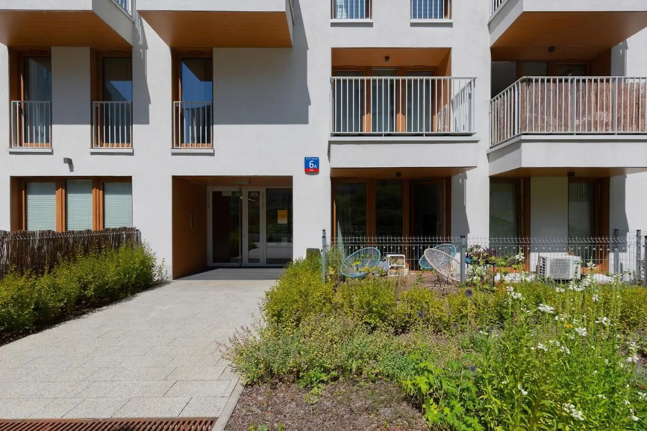 Modern Apartment with Balcony Warsaw Mokotów Aignera