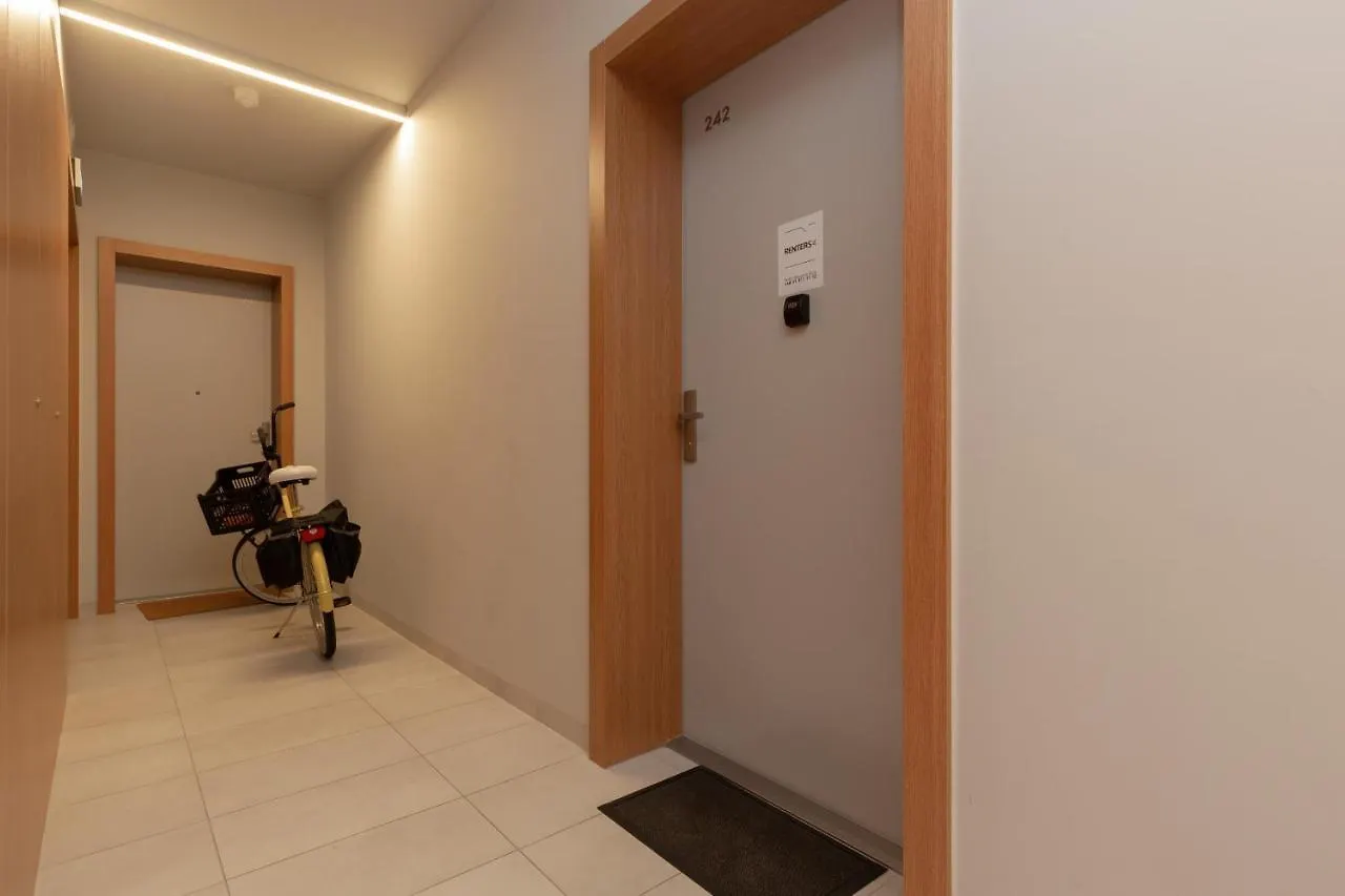 Modern Apartment With Balcony Warsaw Mokotow Aignera By Noclegi Renters